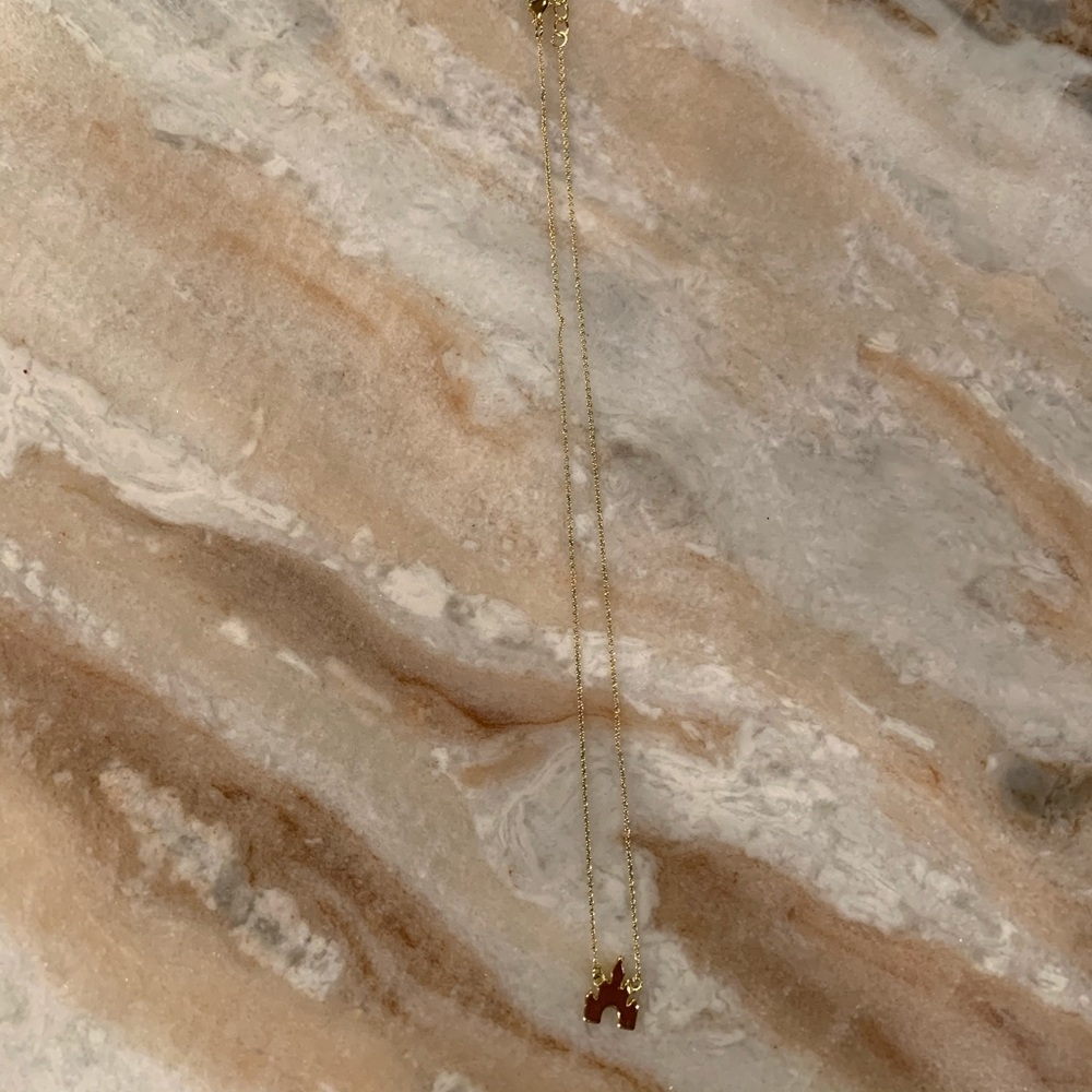 Authentic Cinderella Castle Necklace